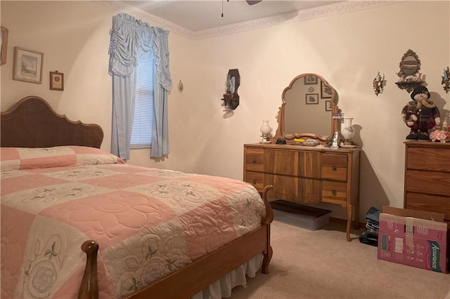33307 Bittner Dr, Warsaw, MO 65355 - carpeted bedroom with a ceiling fan