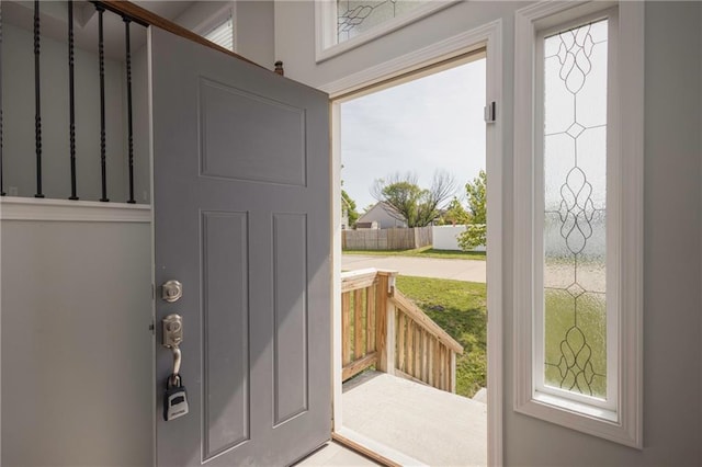 605 Carr St, Knob Noster, MO 65336 - view of doorway to outside