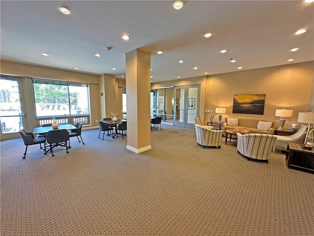 4950 Central St Unit 102, Kansas City, MO 64112 - common area featuring recessed lighting