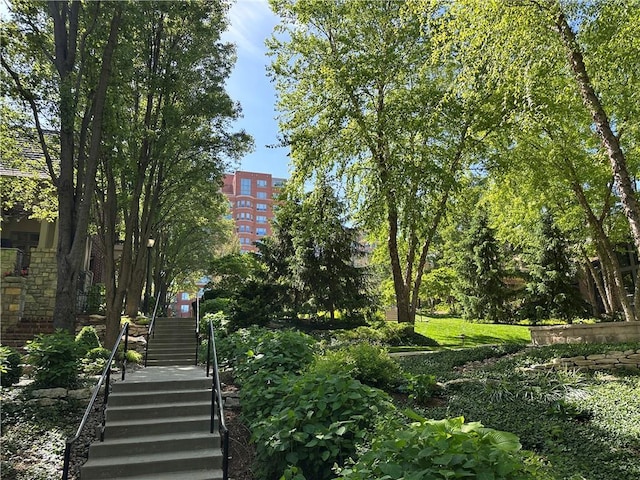 4950 Central St Unit 102, Kansas City, MO 64112 - view of home's community featuring stairs