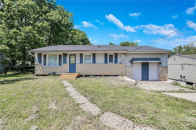 6132 N Eugene Field Rd, Kansas City, MO 64119 - view of front of property with brick siding