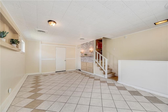 6132 N Eugene Field Rd, Kansas City, MO 64119 - spare room featuring stairway