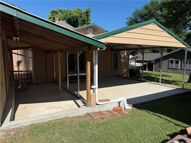 112 N Burns St N, Independence, KS 67301 - view of patio / terrace