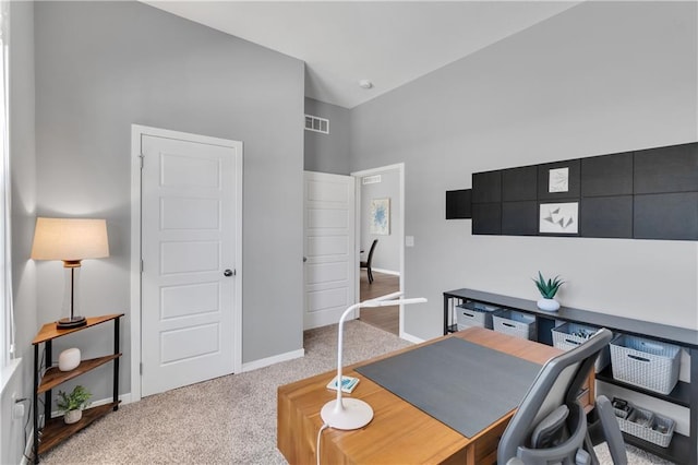 11961 S Tallgrass Dr Unit 403, Olathe, KS 66061 - carpeted home office featuring baseboards