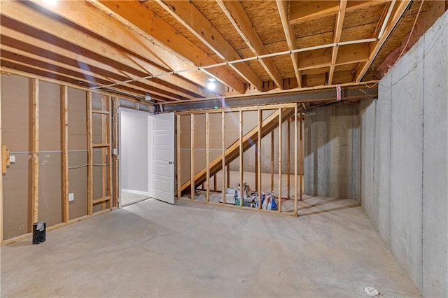 11961 S Tallgrass Dr Unit 403, Olathe, KS 66061 - view of unfinished below grade area