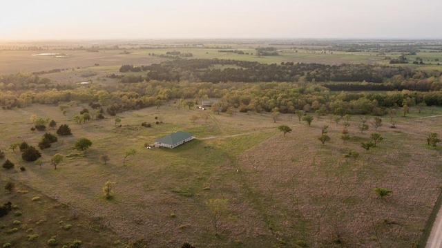 23249 NW Mitchell Rd, Garnett, KS 66032 - aerial view of property's location featuring rural landscape