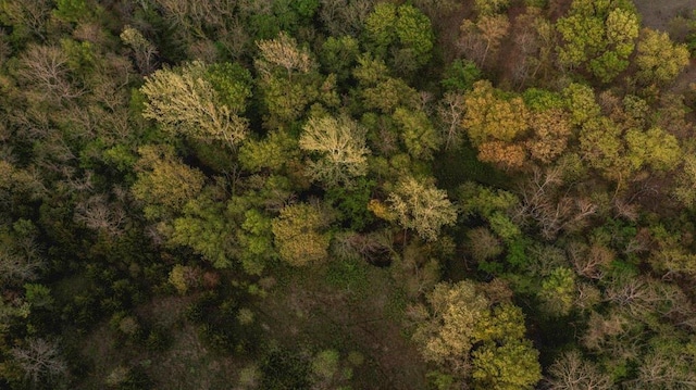 23249 NW Mitchell Rd, Garnett, KS 66032 - aerial view of property and surrounding area with a heavily wooded area