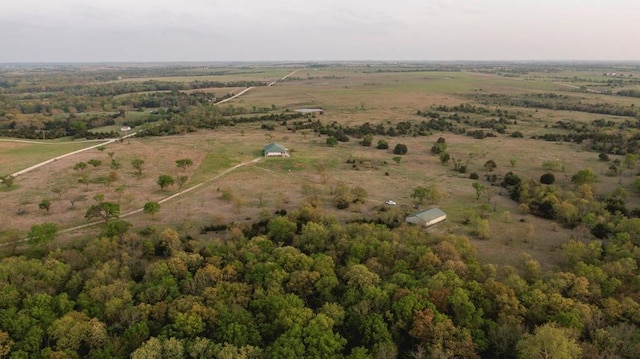 23249 NW Mitchell Rd, Garnett, KS 66032 - aerial view of property and surrounding area with rural landscape