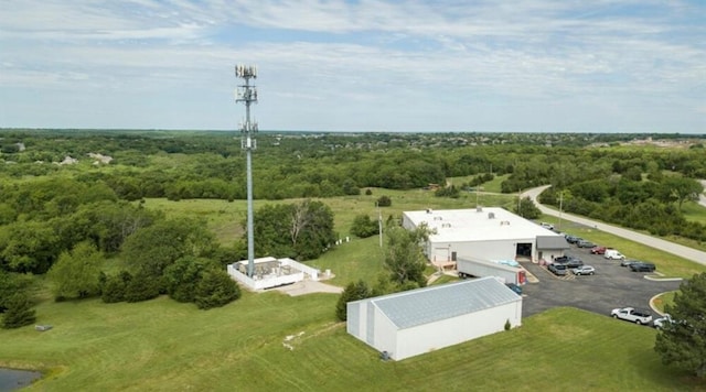 12100 Hedge Lane Ter, Olathe, KS 66061 - view of subject property with a heavily wooded area