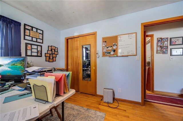 603 W 30th St, Higginsville, MO 64037 - office with wood finished floors and baseboards