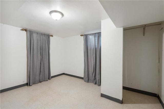 2113 N 155th St, Basehor, KS 66007 - basement with baseboards and light floors