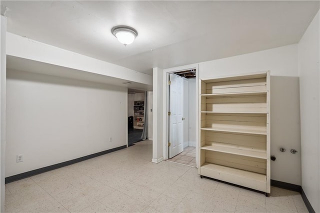 2113 N 155th St, Basehor, KS 66007 - unfurnished bedroom with baseboards and tile patterned floors