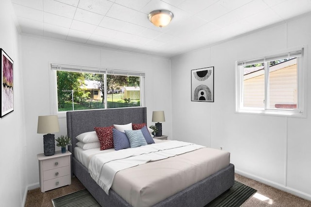 2729 S 52nd St, Kansas City, KS 66106 - bedroom with multiple windows, carpet, and baseboards