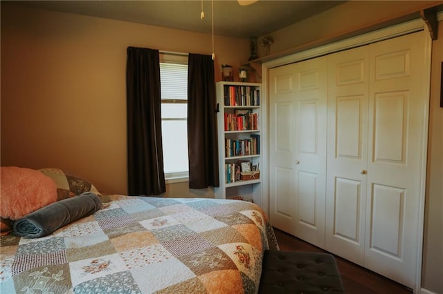 7164 State Route T Hwy, Amazonia, MO 64421 - bedroom featuring a closet