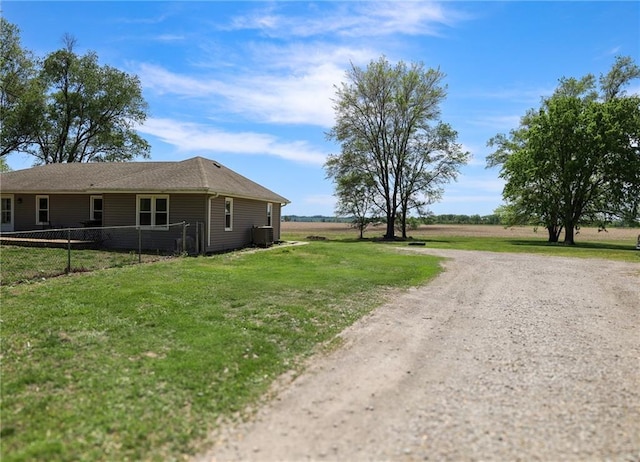 7166 State Route T Hwy, Amazonia, MO 64421 - view of yard featuring driveway