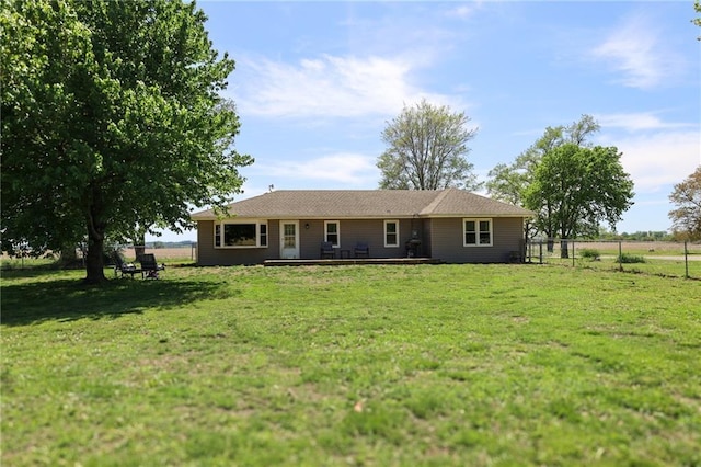 7166 State Route T Hwy, Amazonia, MO 64421 - view of front facade with a wooden deck