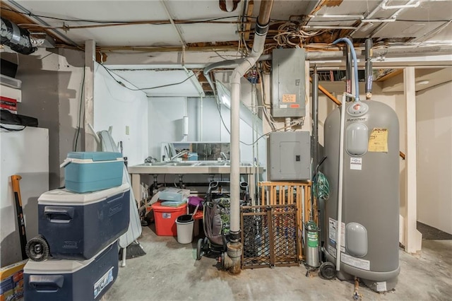 13813 Petty Rd, Kearney, MO 64060 - utilities featuring water heater and electric panel