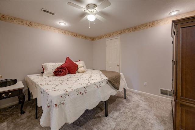 748 SW Windsong Cir, Lees Summit, MO 64082 - carpeted bedroom with baseboards and ceiling fan