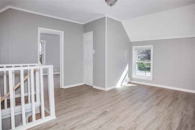 110 S Park Ave, Independence, MO 64050 - bonus room with lofted ceiling, wood finished floors, and baseboards