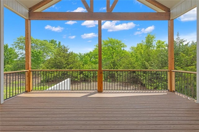 28897 Hackberry Cir, Paola, KS 66071 - view of wooden terrace