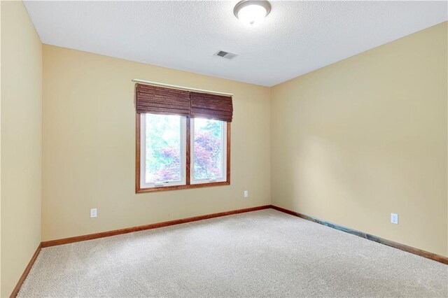 6330 N Nevada Ave, Parkville, MO 64152 - spare room featuring carpet floors, baseboards, and a textured ceiling