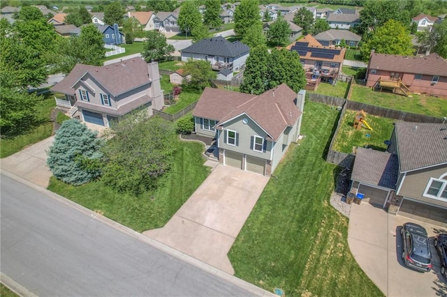 1102 Manse Dr, Raymore, MO 64083 - aerial view of residential area