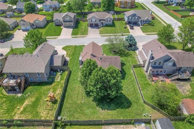 1102 Manse Dr, Raymore, MO 64083 - aerial view of residential area