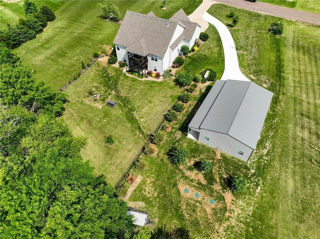 17311 Blue Moon Ln, Tonganoxie, KS 66086 - aerial view of property and surrounding area