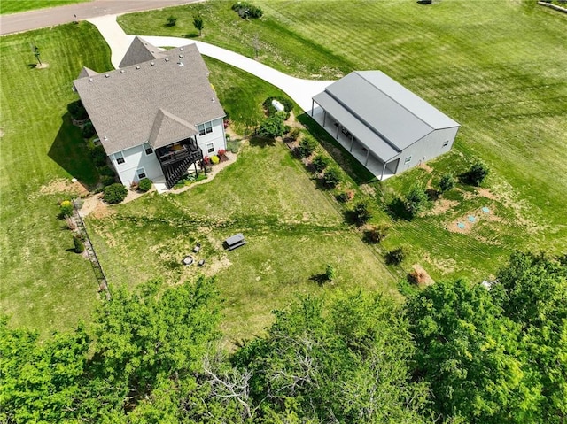 17311 Blue Moon Ln, Tonganoxie, KS 66086 - aerial view of property and surrounding area