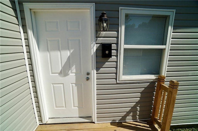 view of entrance to property
