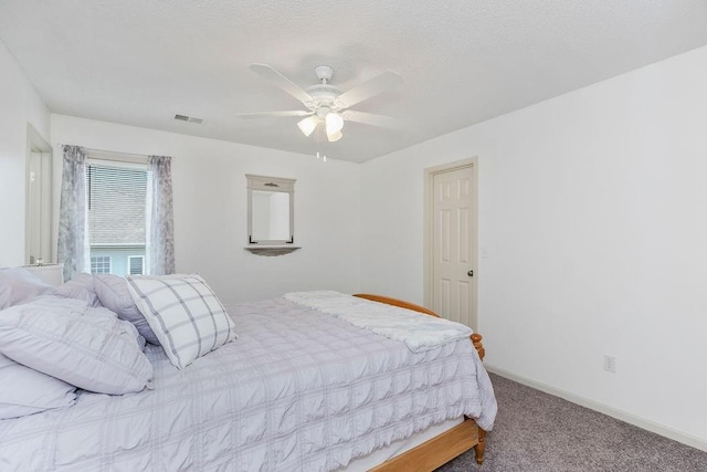 9008 N Hunter Ave, Kansas City, MO 64157 - bedroom with carpet and ceiling fan
