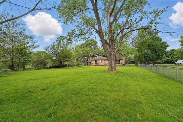 view of yard