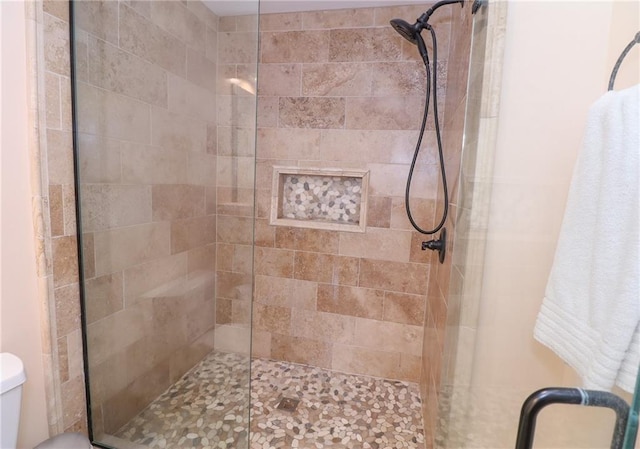 2218 Condolea Ter, Leawood, KS 66209 - bathroom featuring a stall shower and toilet