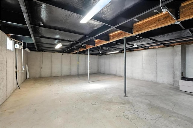 39460 Indianapolis Rd, Lane, KS 66042 - view of unfinished basement