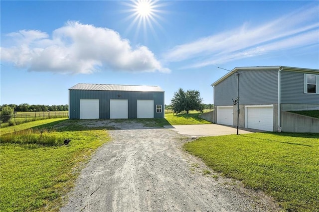 39460 Indianapolis Rd, Lane, KS 66042 - garage with driveway