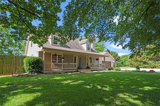 21815 W 73rd Ter, Shawnee, KS 66218 - view of front facade featuring covered porch and an attached garage