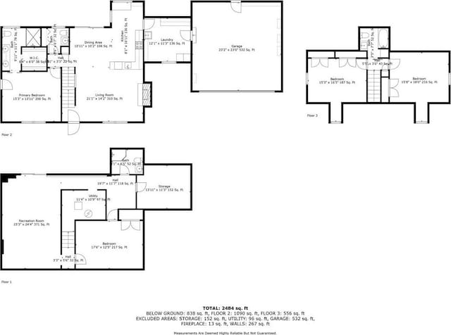 21815 W 73rd Ter, Shawnee, KS 66218 - property floor plan