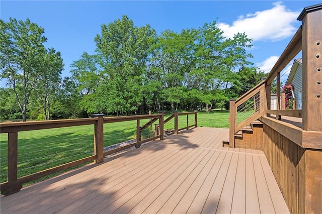 21815 W 73rd Ter, Shawnee, KS 66218 - deck with a yard