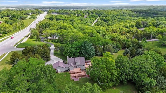21815 W 73rd Ter, Shawnee, KS 66218 - aerial view of property's location with a forest