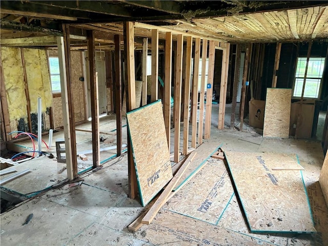 misc room featuring plenty of natural light
