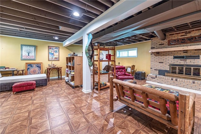 537 NE State Route 13th Hwy, Warrensburg, MO 64093 - basement with baseboards