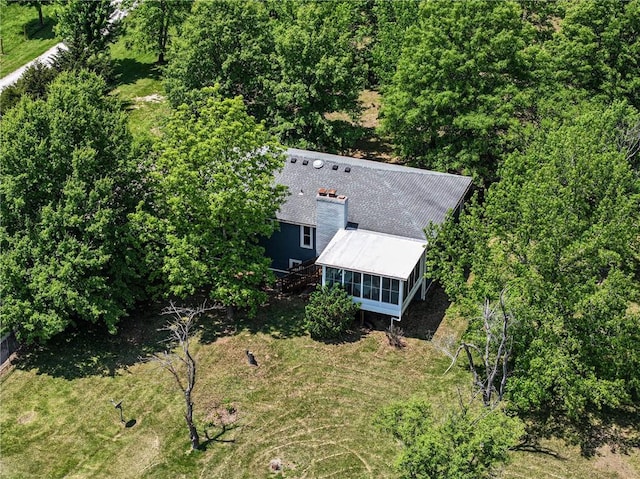 537 NE State Route 13th Hwy, Warrensburg, MO 64093 - view from above of property