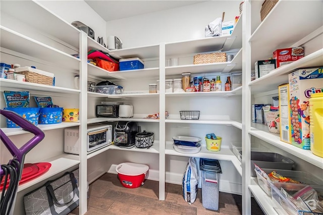 view of pantry