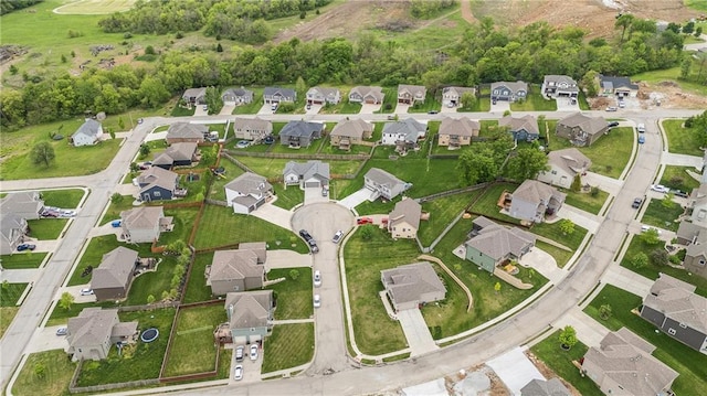 view of property location with nearby suburban area