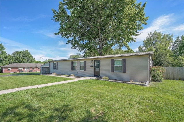 507 W 26th St, Higginsville, MO 64037 - view of single story home