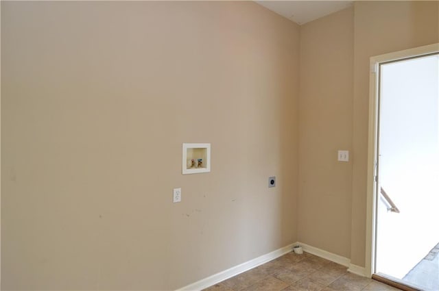 21962 W 116th Ter, Olathe, KS 66061 - washroom featuring electric dryer hookup and washer hookup
