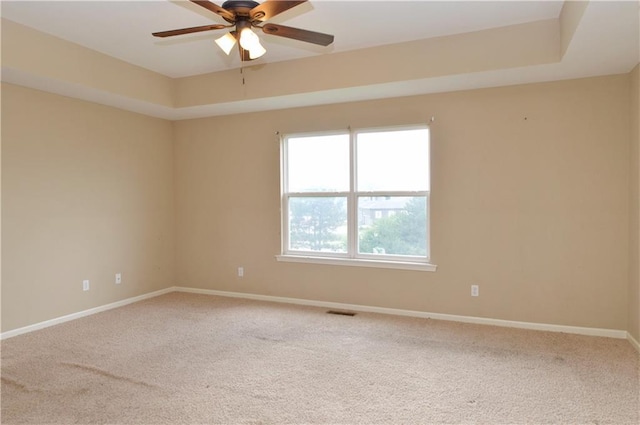 21962 W 116th Ter, Olathe, KS 66061 - carpeted empty room with ceiling fan and baseboards