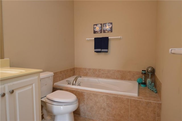 21962 W 116th Ter, Olathe, KS 66061 - bathroom featuring a garden tub and vanity