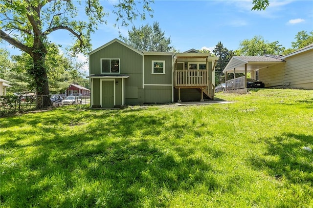 522 E Fair Ave, Independence, MO 64055 - view of outdoor structure with stairway