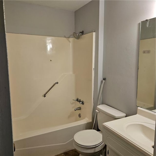 8413-8415 E 170th St, Belton, MO 64012 - full bath featuring toilet, bathing tub / shower combination, and vanity